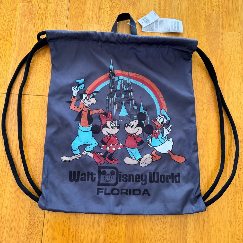 Walt Disney World Florida Drawstring Backpackk